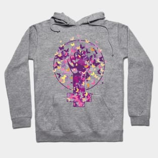 Feminist Symbol Support Feminism Version 3 Hoodie